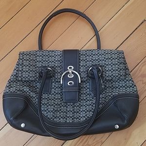Coach Signature Buckle Bag